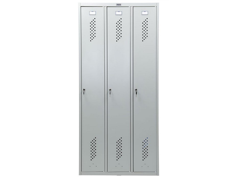 Металлический шкаф для одежды Практик LS 31 - вид 5